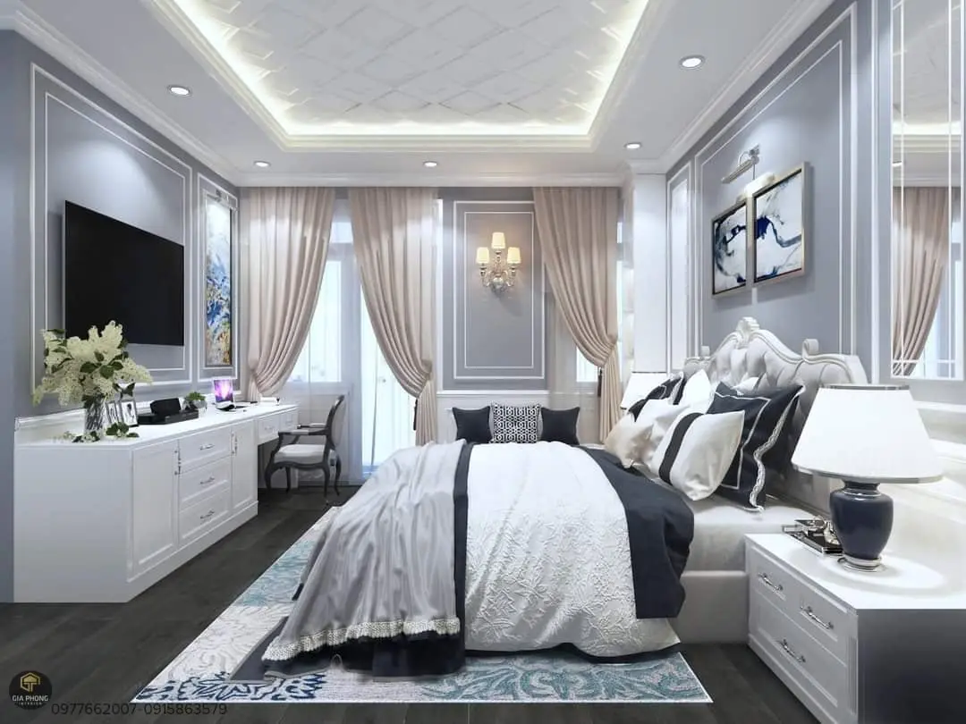 Nội Thất Tân Cổ Điển – Vẻ Đẹp Tinh Tế Giao Thoa Giữa Cổ Điển Và Hiện Đại #5